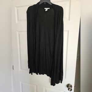 White House Black Market Dark Cardigan